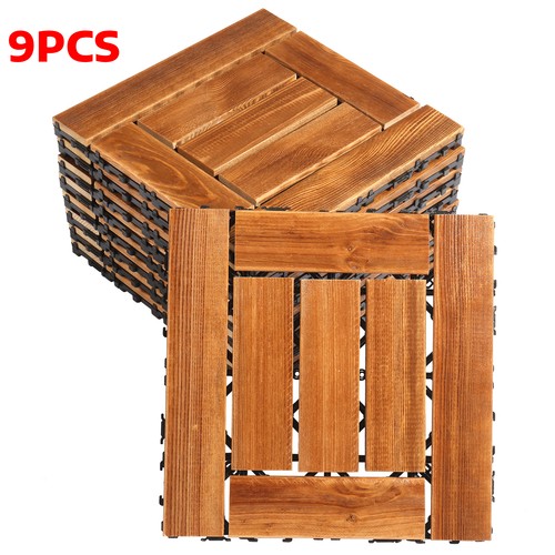 Interlocking wooden garden - interlocking,