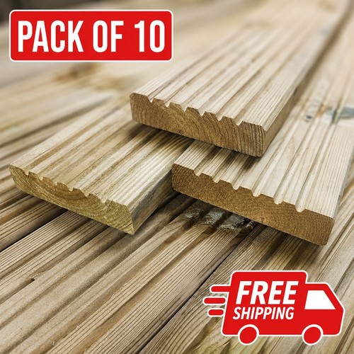 Treated deck boards 120 - treated, 25