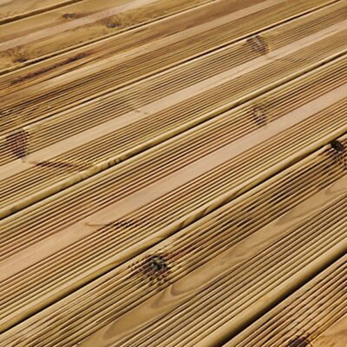 Decking boards softwood green - softwood,