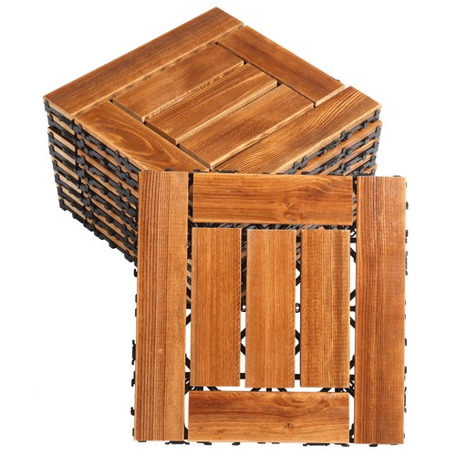 27pcs fir wooden floor tiles - 27pcs,