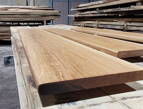 Solid oak window sill - oak, board