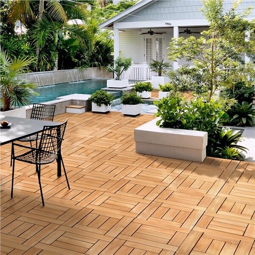 27pcs fir wooden floor tiles - wooden,