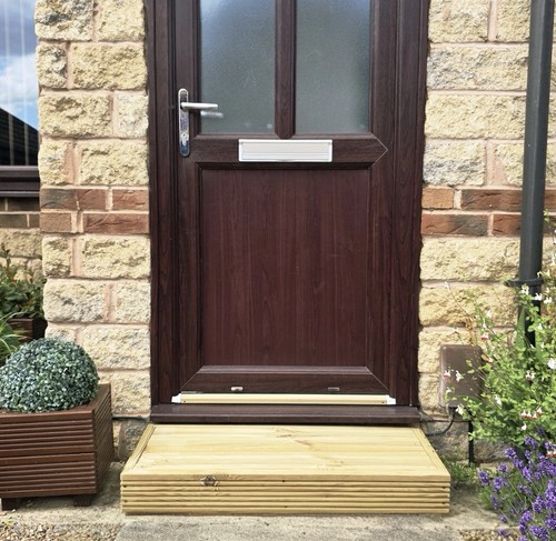 Handmade wooden decking - handmade,