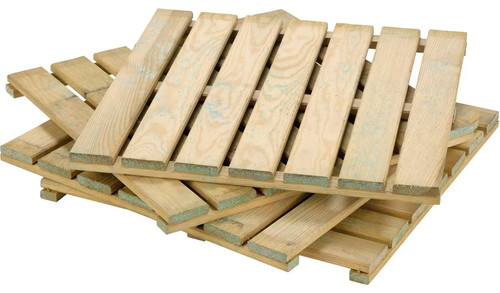 Wooden decking tiles 50x50cm - decking,