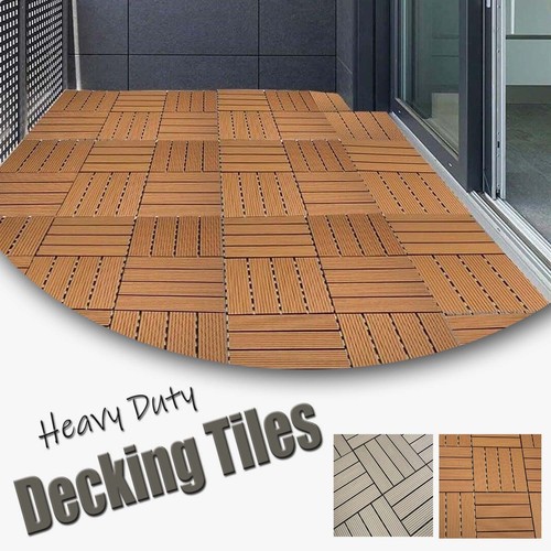 Interlocking decking tiles - tiles, top