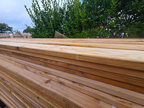 Siberian larch decking - 16,