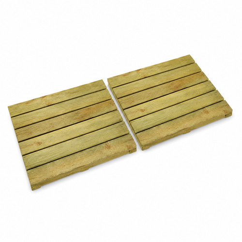 Wooden decking tiles - decking,