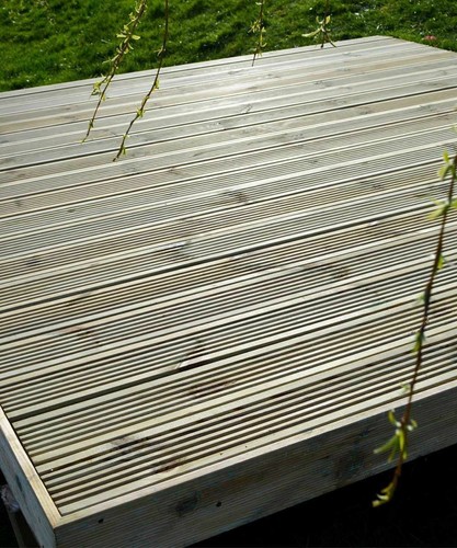 Garden timber decking kit 120 - garden,