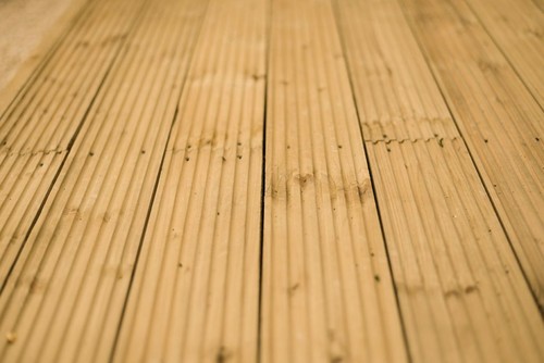 Wooden patio decking - wooden,