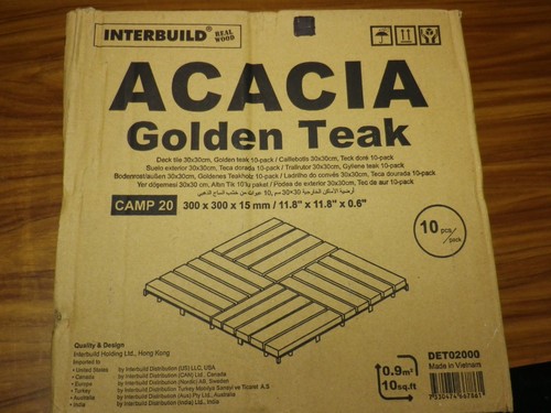 Interbuild acacia golden - interbuild, teak