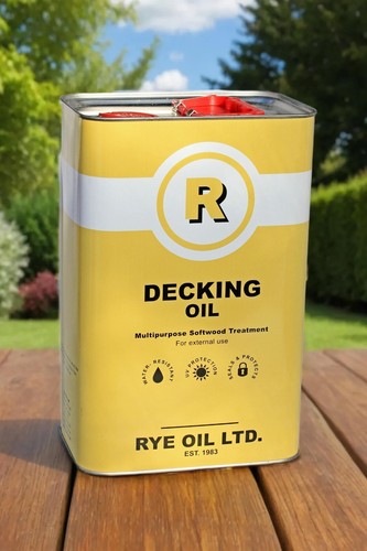 Clear decking oil - decking, for